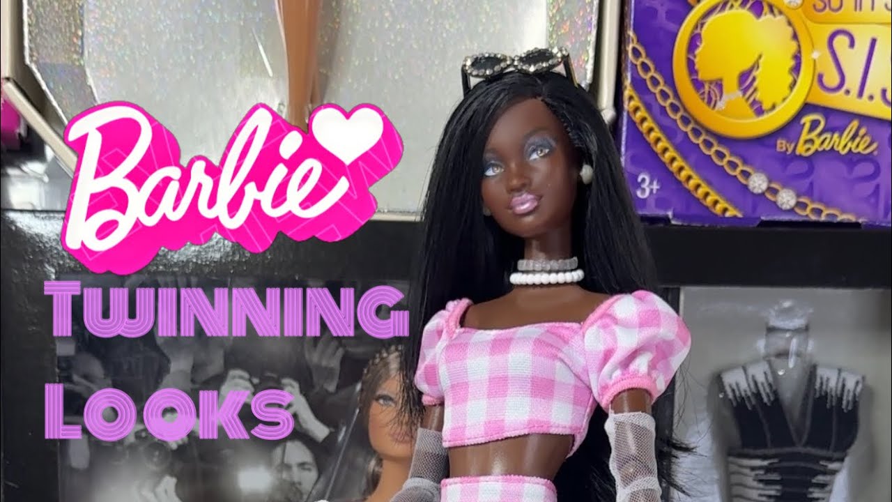 Barbie Twinning Looks Review #toy #barbie #doll #dudeswithdolls #barbiecollector #barbiedoll 