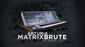 The Arturia MatrixBrute- Part 2- Working with Two Arturia Oscillators