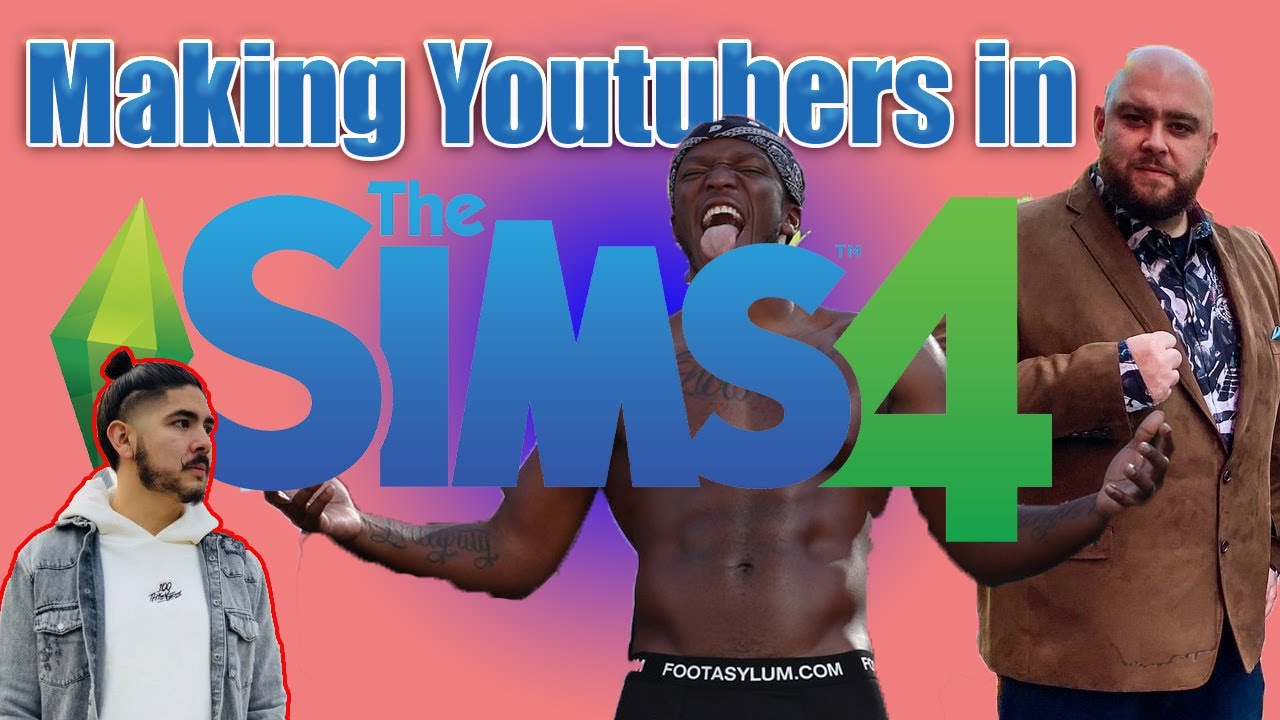 Making FIFA Youtubers in The Sims 4 - YouTube
