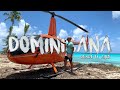 Llegamos a una playa virgen y a una isla HERMOSA en HELICÓPTERO | República Dominicana