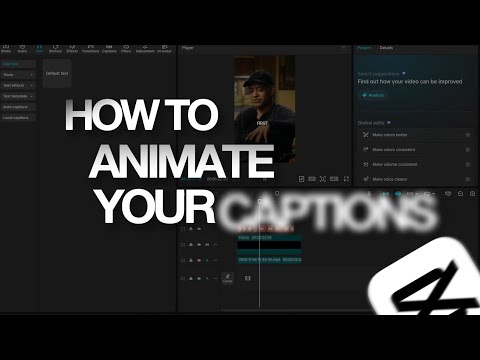 How to Make Smooth Animated Captions in CapCut (Step-by-Step)