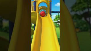Learn Colors with Sliding Balls! 🌈#shorts #learncolors #kidsvideo #cartoon