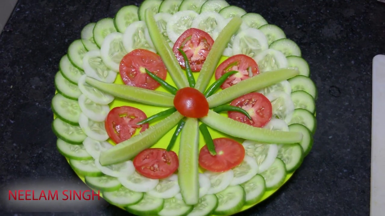 New Salad Decoration Ideas 🍅 🍅 11 BY Neelam ki recipe ...