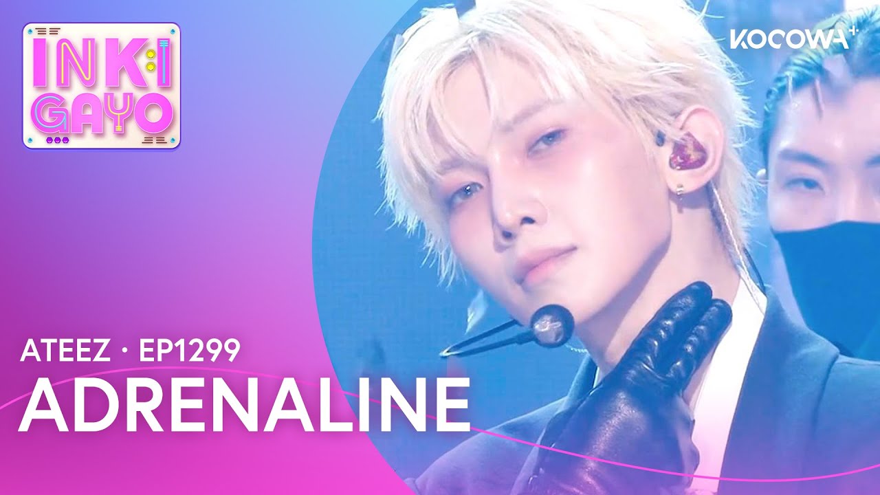 ATEEZ - Adrenaline | Inkigayo EP1299 | KOCOWA+