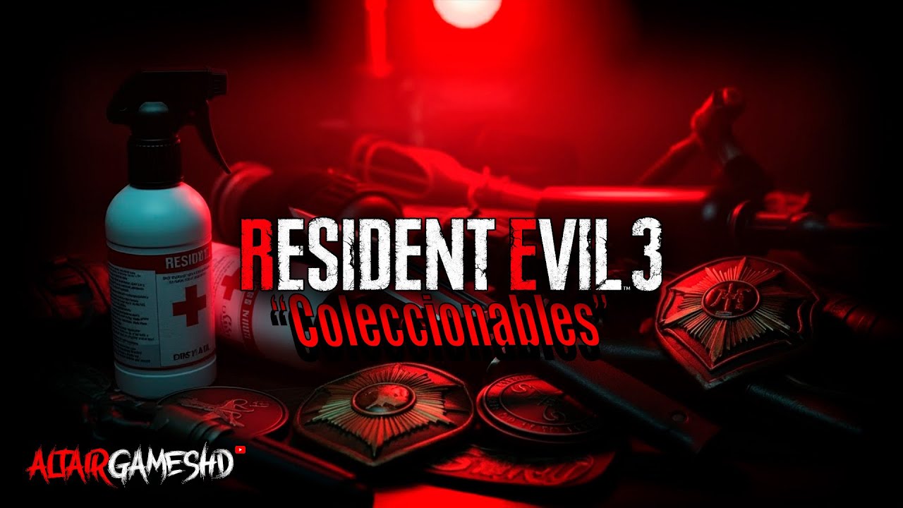 All Collectibles Resident Evil 3 Remake | Todos los Coleccionables ...