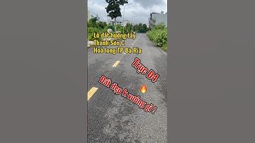 Thanh sơn C thành phố Bà rịa. Dt 6 x 23 tc 110m. Giá 2ty320tr. 0933026702