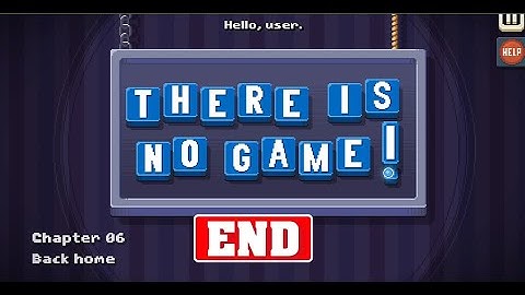 There Is No Game : Wrong Dimension - Chapter 6 Gameplay Walkthrough - The END