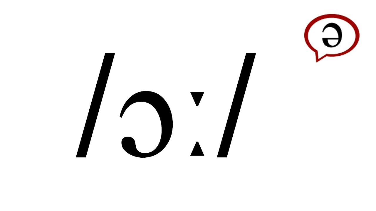 Mouth position for /ɔː/ in 'caught' - YouTube