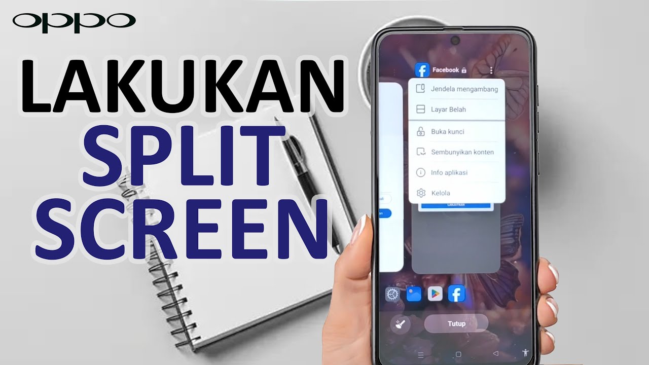 Cara Melakukan Split Screen Di Hp Oppo A6x