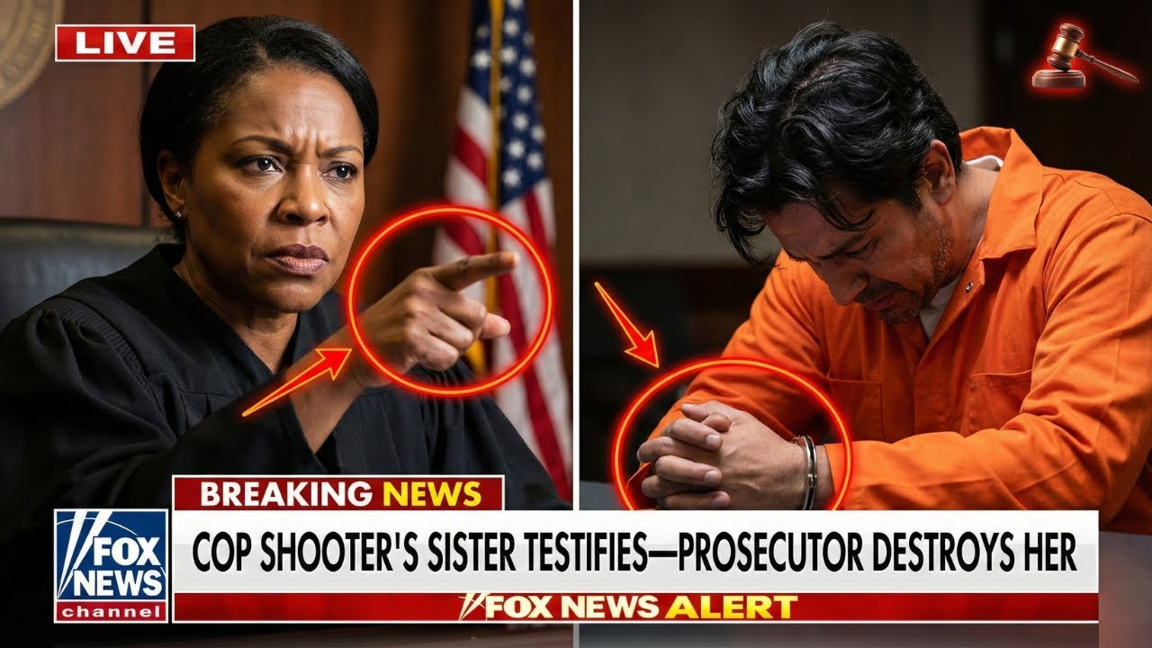 Judge REACTS to Cop Shooter's Sister—"He'll NEVER Do This Again!" Prosecutor DESTROYS Her!