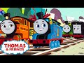 Thomas ayuda a sus amigos  thomas y sus amigos todas las locomotoras en marcha