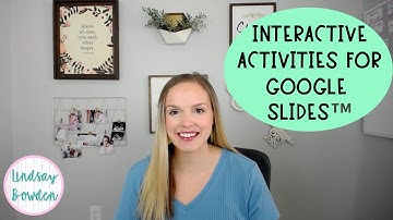 Interactive Activities for Google Slides™