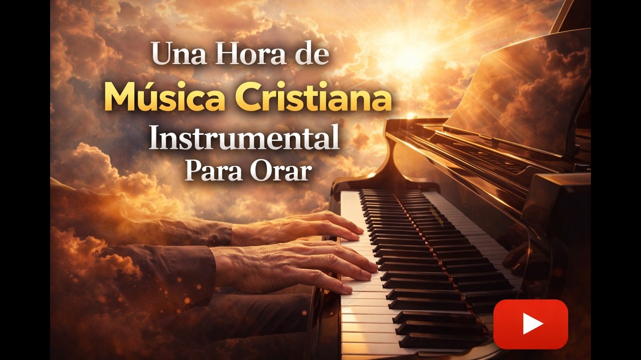 1 Hora de Piano Cristiano para Orar y Meditar | Música Instrumental de Adoración
