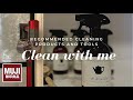 ENG【Clean With Me】Recommended Cleaning Tools | 主婦清潔愛用品分享/清潔劑界的愛馬仕/MUJI掃除工具/浦桑尼克吸塵器 | Amily's Vlog.34