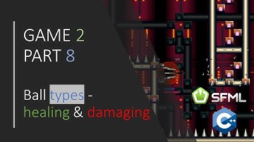 [ C++ & SFML - Simple 2D Games ] - GAME 2 / PART 8 - Ball types and behaviour!