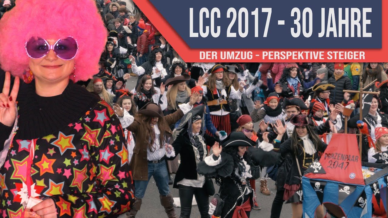 LCC 2017 - Karneval Umzug Perspektive Steiger Archiv Lipprechterode 30 Jahre Jubiläum Streetdance