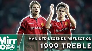 🏆 David Beckham, Gary Neville + Man Utd legends reflect on 1999 treble + current issues at Man Utd