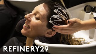 Download Lagu I Bleached My Brunette Hair Boho Blonde | Hair Me Out | Refinery29 MP3