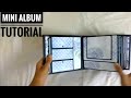 Beautiful Mini Album TUTORIAL | Start to finish | Handmade Scrapbook page ideas | 36 pages | PART 1