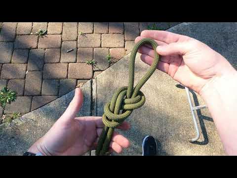 How ANYONE can Tie a Flagpole Clip! EASY! 