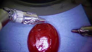 da Vinci Robot Stitches a Grape Back Together