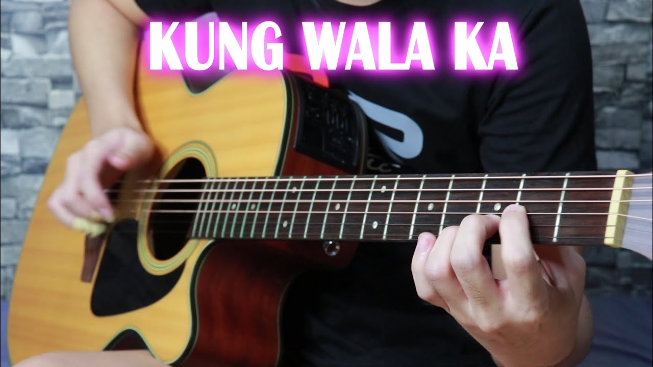 Kung Wala Ka By Hale  Fingerstyle Guitar Cover  standard tuning muna haha