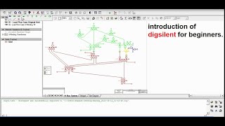 PowerFactory-DIgSILENT tutorial #1. introduction of digsilent for beginners. screenshot 4
