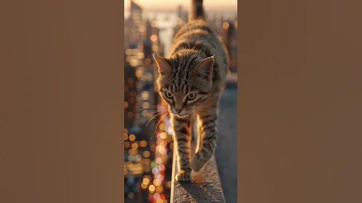 Video 11427861: cat walk cute funny, cat cute funny love, cute pets