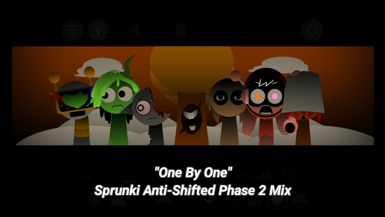 "One By One" - Sprunki Anti-Shifted Phase 2 Mix - Mod by 