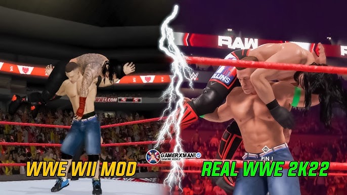 WWE 2K22 Wii Game For Official Dolphin Emulator On Android Mobile Device