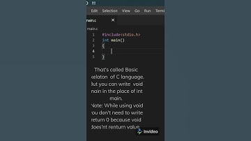 Basic Skeleton of C programming | Print 