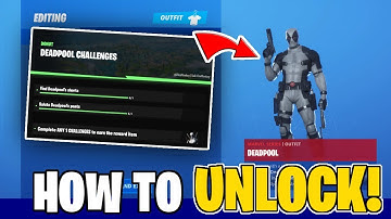 How To UNLOCK The "X-Force DEADPOOL" Skin In Fortnite! (Week 9 Challenges)