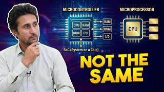 Difference between MICROCONTROLLER and MICROPROCESSOR