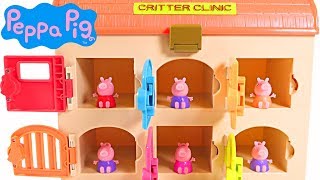 Mejores Videos Para Niños - Peppa Pig Animal Clinic Mini Peppa Surprises Fun Videos For Children