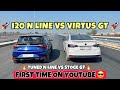 TUNED i20 N LINE VS STOCK VIRTUS GT : DRAG RACE