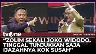 Download Lagu DEBAT PANAS!! Kuasa Hukum Roy Suryo CS Vs Peradi Bersatu soal Tudingan Ijazah Palsu Jokowi | tvOne MP3