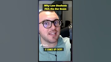Why Students FAIL the Bar Exam #shorts