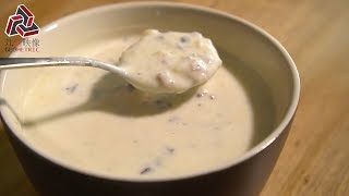 How to easily make cream of mushroom soup | 轻松学做奶油蘑菇汤，一秒变大厨 [Geometric Image | 几何映像]
