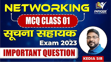 1).Introduction Of Networking | Networking Important MCQs | Informatic Assistant Exam | By Kedia Sir
