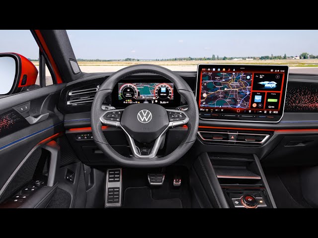 New VOLKSWAGEN TIGUAN 2024 - INTERIOR details & TRUNK SPACE - YouTube