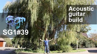 SuGar SG1 acoustic guitar build part 39: Willow linings