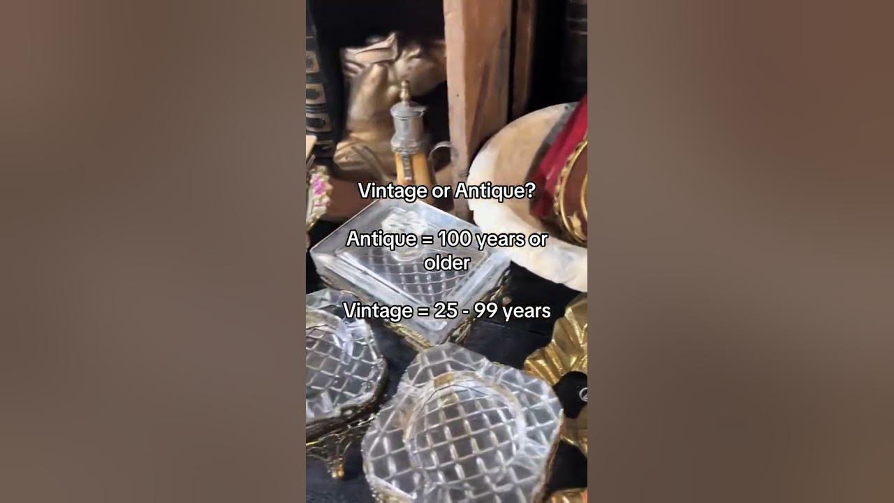 Just a friendly reminder! 1925 and earlier is Antique! 2000 and earlier is Vintage! #antiques