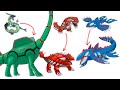 New Legendary Pokémon Paradox Forms? Part 2 : Rayquaza Groudon Kyogre | Max S
