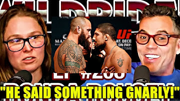 Steve-O Asks Ronda Rousey About The Brendan Schaub Vs Travis Brown Fight