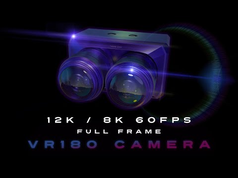 12K 3D VR180 Camera with 2X Full Frame Sensors – NEW VR Camera in 2021 Series