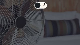 Oscillating Fan (3 Hours) Soothing Sleep Sounds Whitenoise for Adults, Children and Babies