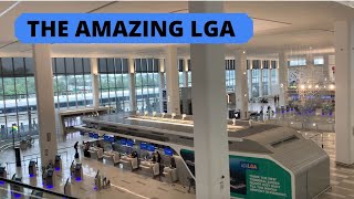 The NEW LaGuardia Airport Terminal B Tour