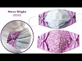 2021 New Style Face Mask | DIY Disposable Face Mask Cover Easy Tutorial