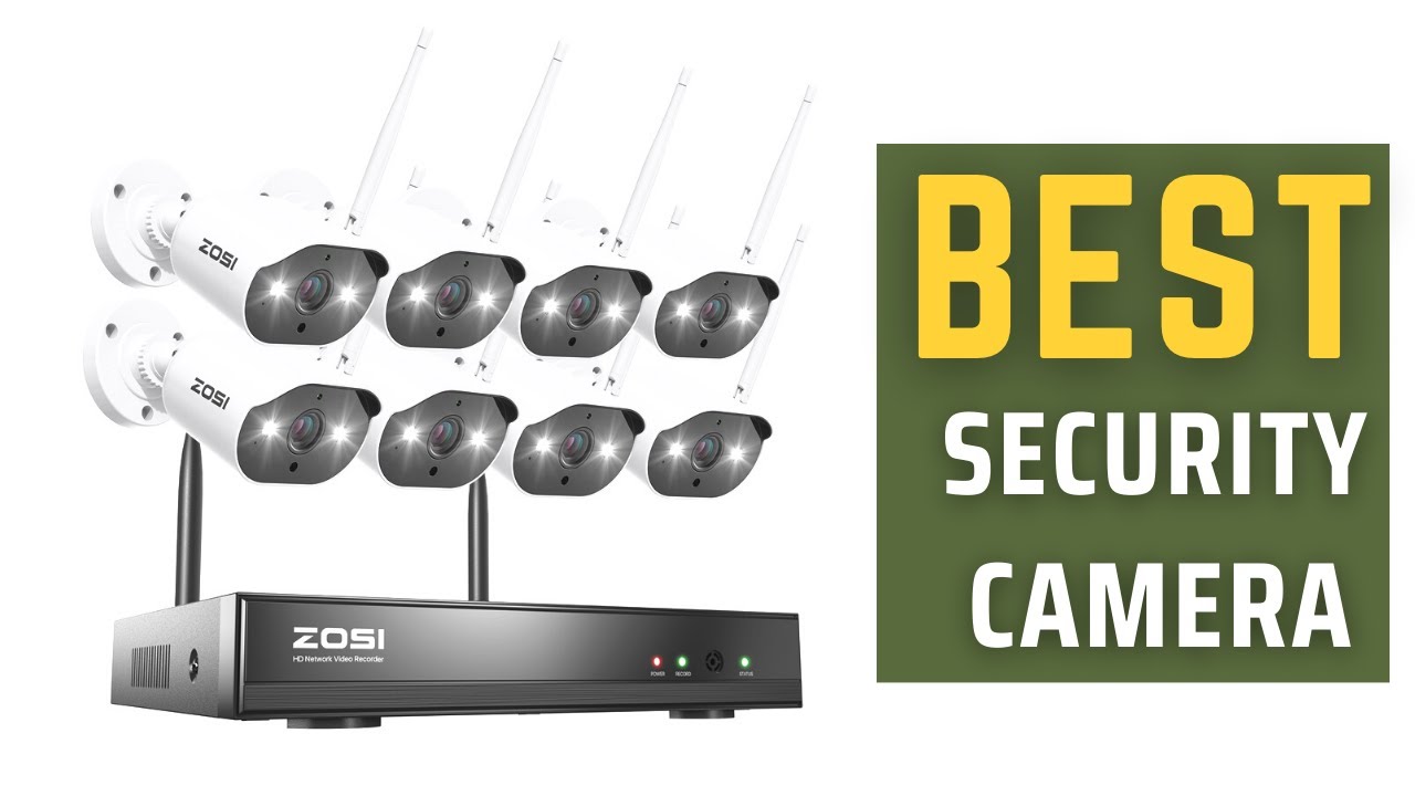 Best Security IP Camera Set ZOSI Wireless Security Cameras System