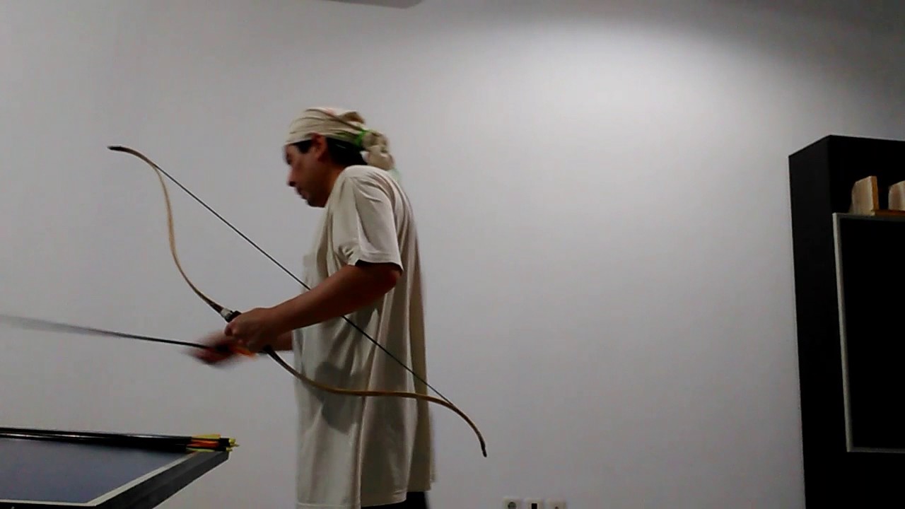 shooting Zen Hunting Bow from Freddie Archery 40lbs YouTube